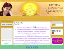 Tablet Screenshot of paolafelici.com
